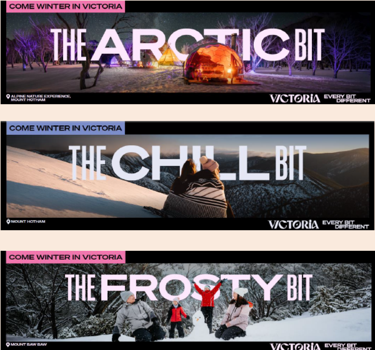 Visit Victoria Winter OOH