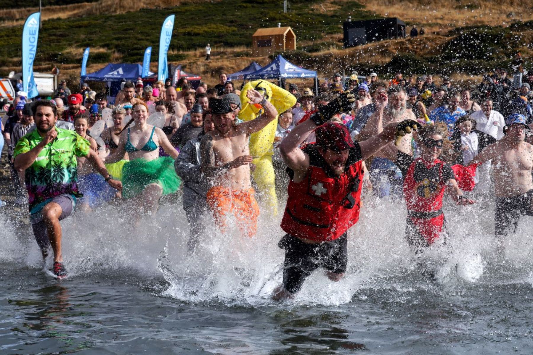 Falls Creek Ice Plunge 