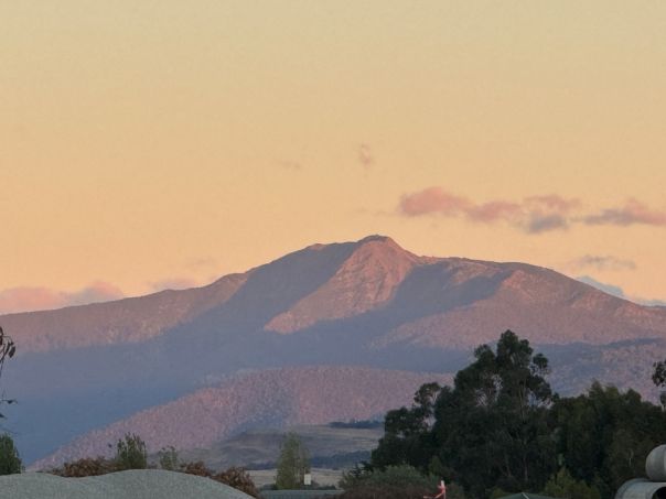 Mt Buller at sunset