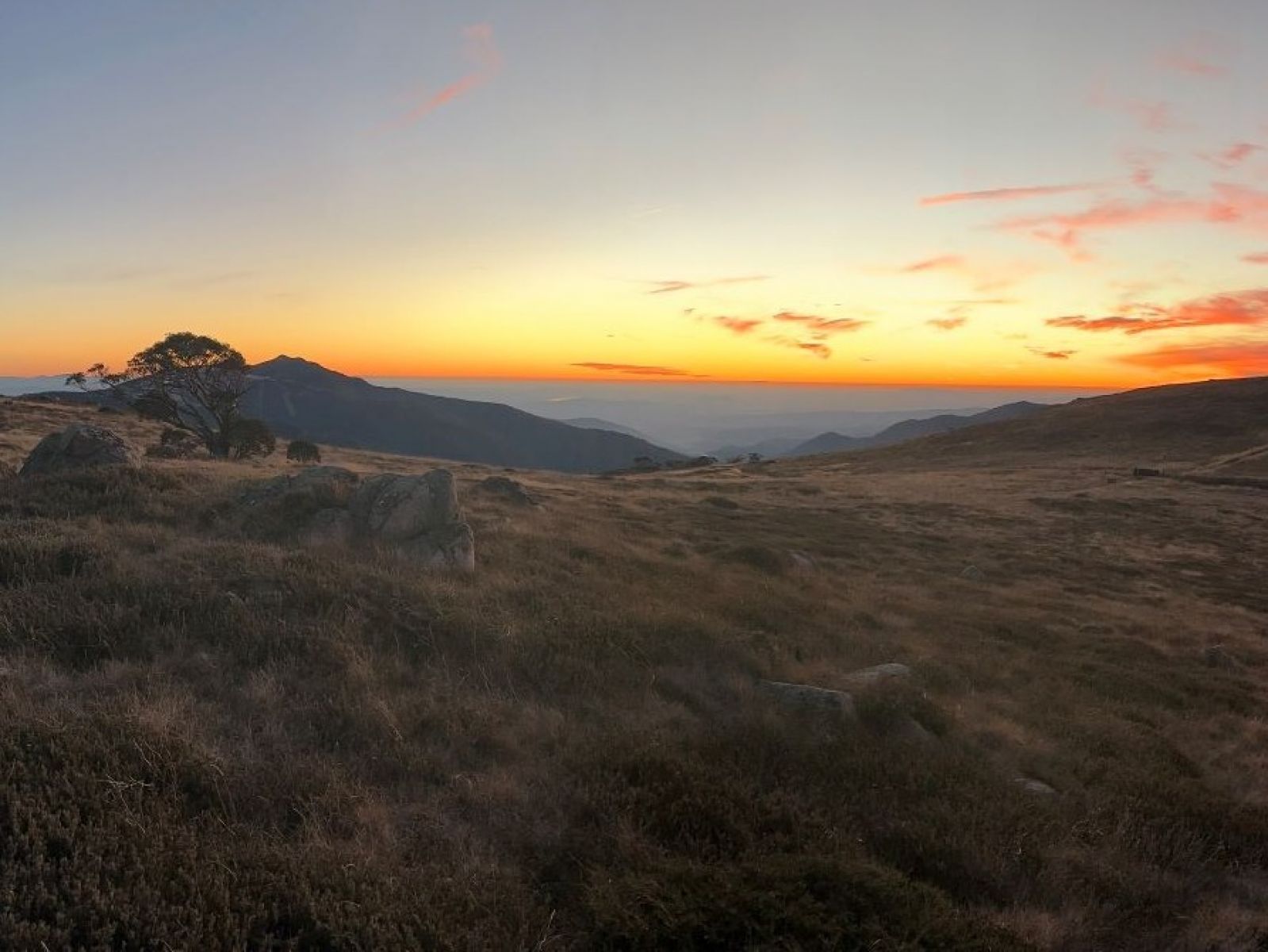 Mt Stirling Sunset