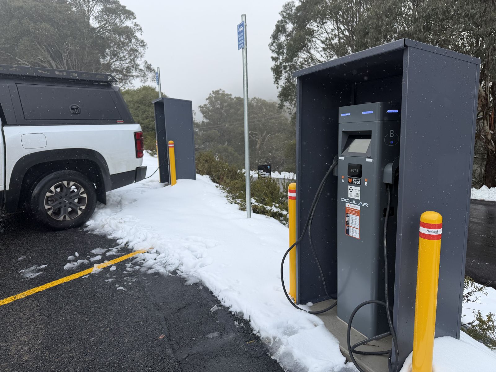 Mt Buller EV charging station