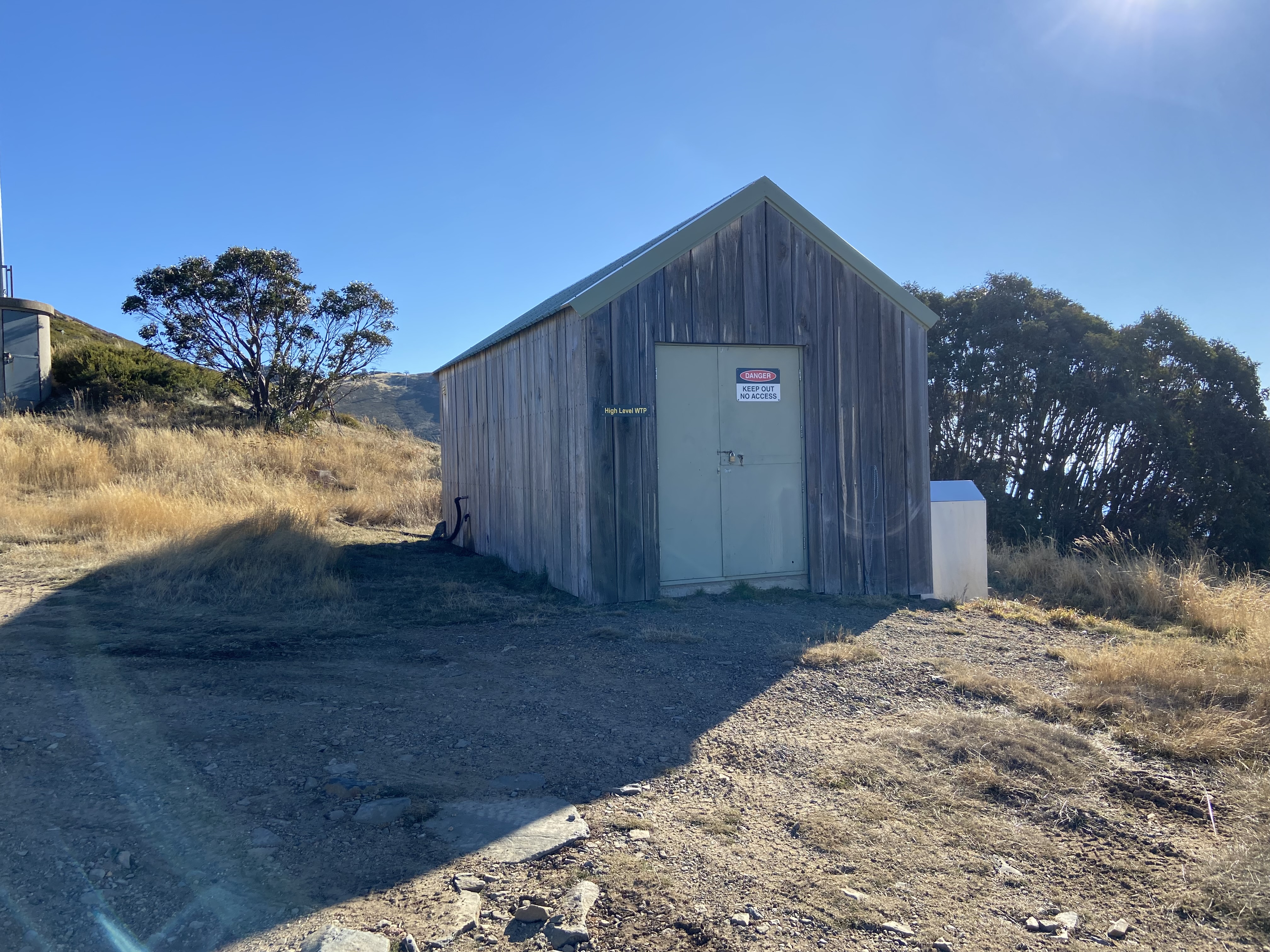 Mt Buller high level water treatment plant