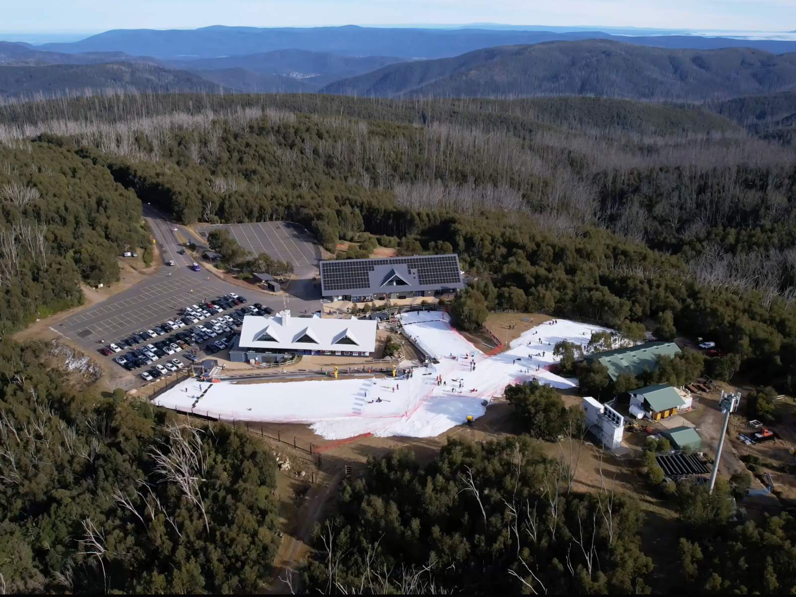 Lake Mountain drone snowmaking outputs